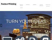 Tablet Screenshot of footeprinting.com